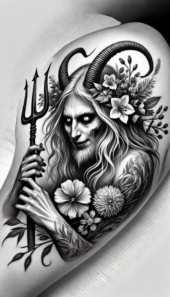 skulls tattoo design ideas line-art inner structure represents strength