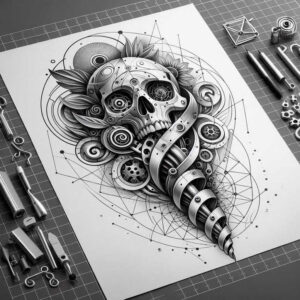 skulls tattoo design ideas enhanced shading macabre for temple