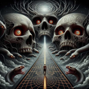 skulls tattoo design ideas Surrealism fantastical elements silent watcher meaning strength