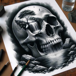 skulls tattoo design ideas layered fill timeless skull for wrist side