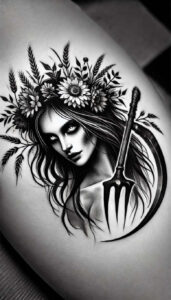 slowianskie-symbole-slonca-realism-delicate-highlight-for-heel – tattoo design ideas free ai generated – Gallery: slavic-mythology-inkby-ai