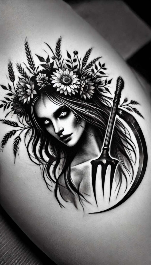 slowianskie-symbole-slonca-realism-delicate-highlight-for-heel – tattoo design ideas free ai generated – Gallery: slavic-mythology-inkby-ai