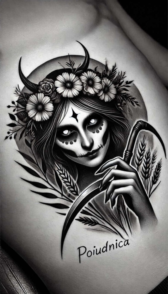 slowianskie-bostwa-wojny-surrealism-floating-elements-for-abdomen – tattoo design ideas free ai generated – Gallery: slavic-mythology-inkby-ai