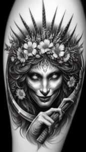slowianskie-symbole-ochronne-realism-photo-realistic-for-side – tattoo design ideas free ai generated – Gallery: slavic-mythology-inkby-ai