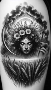slowianskie-rzemioslo-realism-clean-lines-for-full-back – tattoo design ideas free ai generated – Gallery: slavic-mythology-inkby-ai
