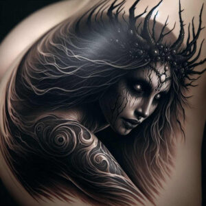 slowianskie-bostwa-wojny-realism-portrait-realism-for-biceps – tattoo design ideas free ai generated – Gallery: slavic-mythology-inkby-ai