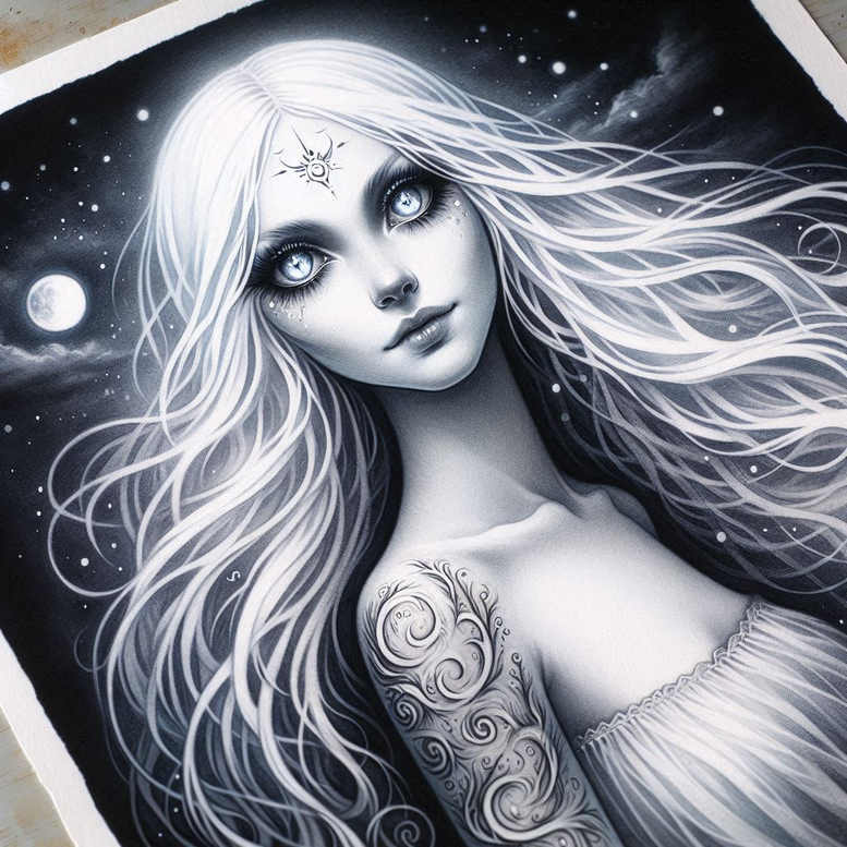 slowianskie-swiatlo-i-cien-neotraditional-rich-shading-for-collarbone – tattoo design ideas free ai generated – Gallery: slavic-mythology-inkby-ai