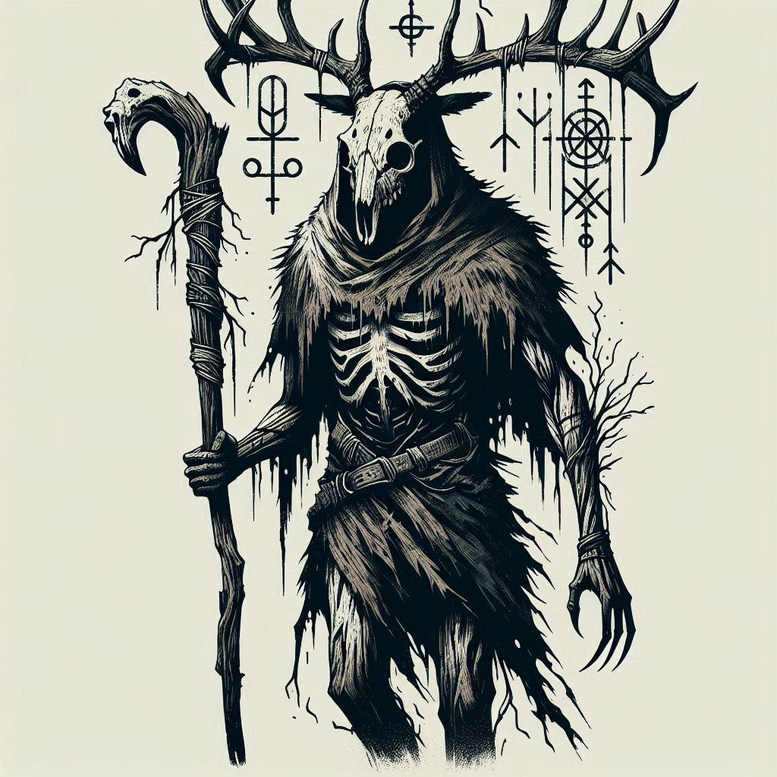 slowianskie-rzemioslo-neotraditional-refined-detail-for-abdomen – tattoo design ideas free ai generated – Gallery: slavic-mythology-inkby-ai
