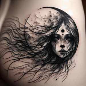 slowianskie-demony-surrealism-melted-shapes-for-stomach – tattoo design ideas free ai generated – Gallery: slavic-mythology-inkby-ai
