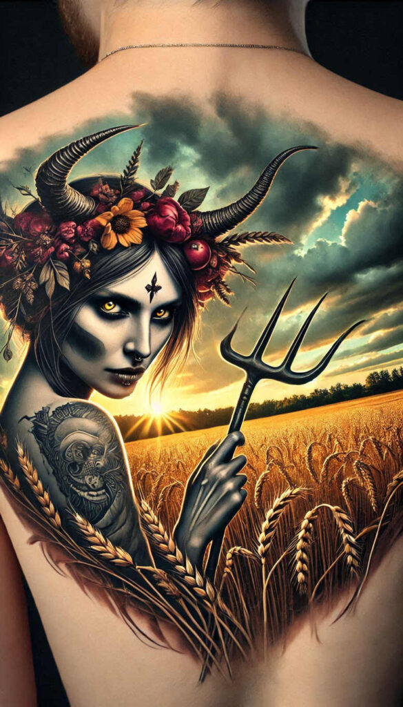 slowianska-mitologia-ludowa-realism-contrast-ink-for-toe – tattoo design ideas free ai generated – Gallery: slavic-mythology-inkby-ai