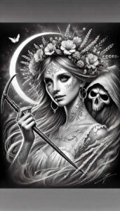 slowianskie-symbole-ochronne-neotraditional-classic-motifs-for-sternum – tattoo design ideas free ai generated – Gallery: slavic-mythology-inkby-ai