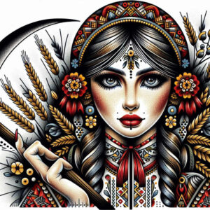 slowianskie-duchy-realism-depth-illusion-for-side – tattoo design ideas free ai generated – Gallery: slavic-mythology-inkby-ai