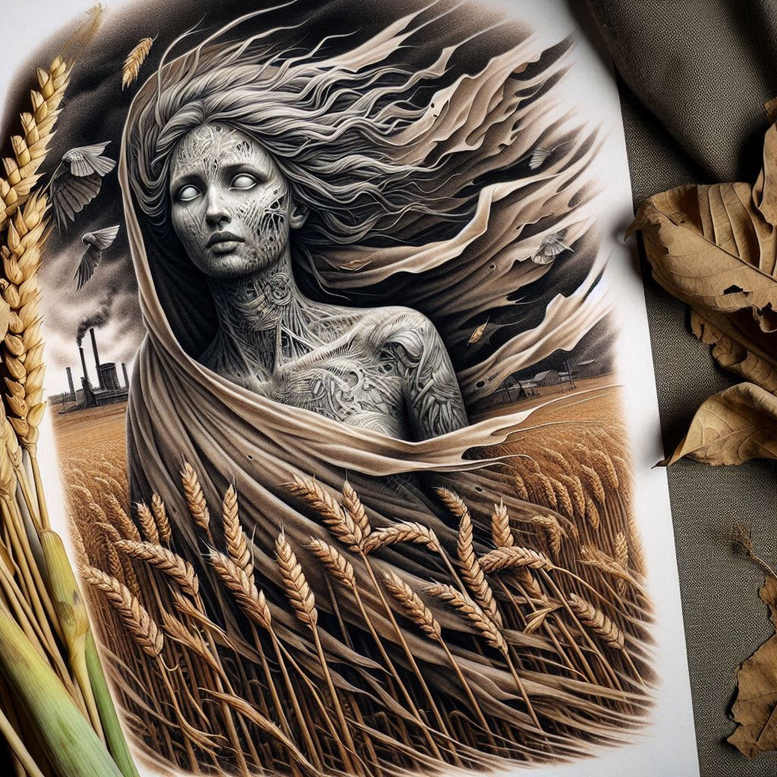 slowianskie-wierzenia-ludowe-realism-ink-layering-for-hand – tattoo design ideas free ai generated – Gallery: slavic-mythology-inkby-ai