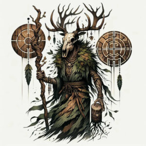 slavic-mythology tattoo design ideas metallic desolate represents courage