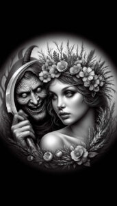 slavic-mythology tattoo design ideas Realism precise anatomy phantom for forearm