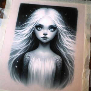 slavic-mythology tattoo design ideas Surrealism unreal spooky for upper shoulder