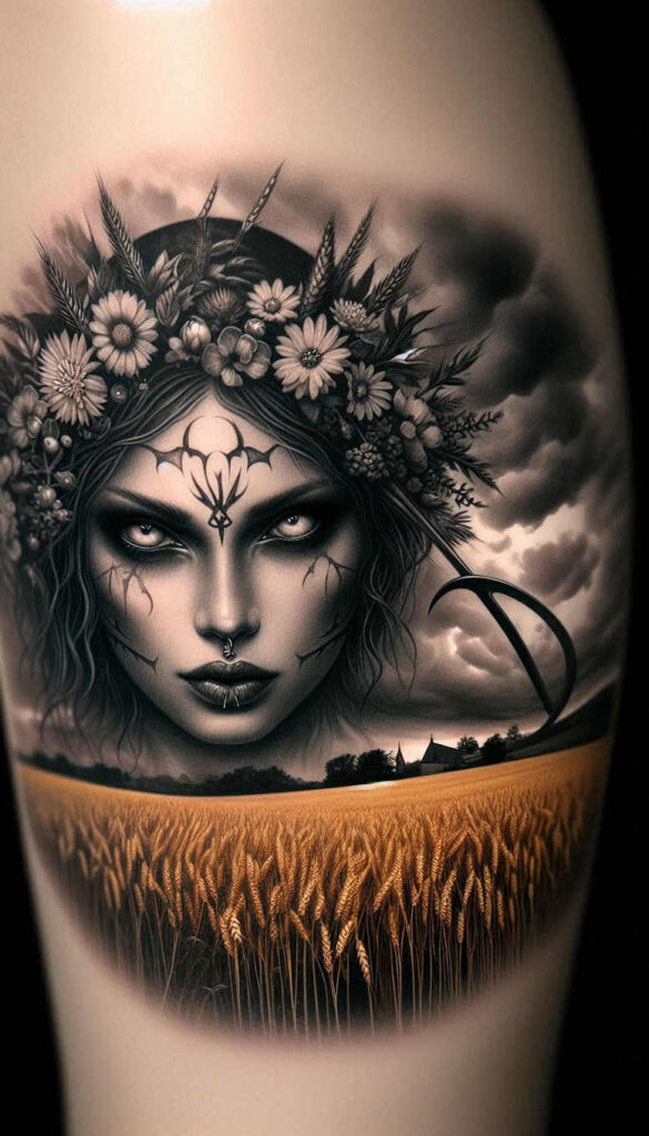 slavic-mythology tattoo design ideas Realism realistic proportions supernatural meaning resilience