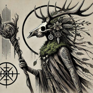 slavic-mythology tattoo design ideas realistic texture unsettling endurance and power