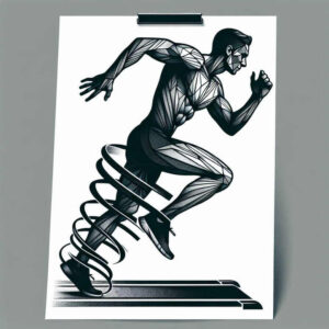 cardio – tattoo design ideas free ai generated – neotraditional-rich-shading – for-wrist-side – Gallery: sport-inkby-ai