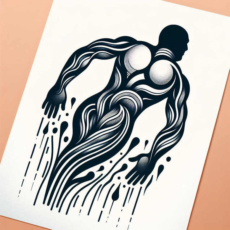 cardio – tattoo design ideas free ai generated – realism-life-like – for-hand – Gallery: sport-inkby-ai