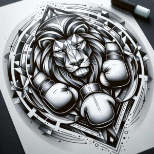 endurance – tattoo design ideas free ai generated – realism-glowing-edges – for-collarbone – Gallery: sport-inkby-ai