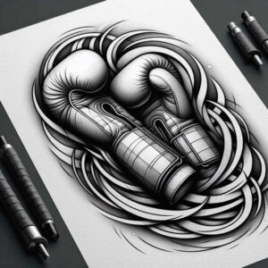 exercises – tattoo design ideas free ai generated – surrealism-shifting-shapes – for-forearm – Gallery: sport-inkby-ai