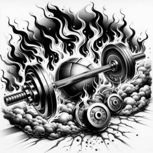 gymnastics – tattoo design ideas free ai generated – realism-realistic-color – for-upper-arm – Gallery: sport-inkby-ai