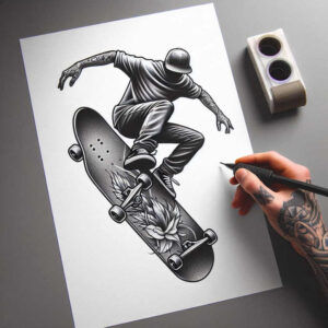 individual-sports – tattoo design ideas free ai generated – realism-high-resolution-tattoo – for-palm – Gallery: sport-inkby-ai