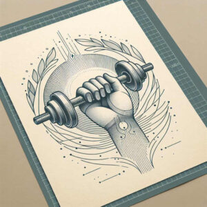 recreational-sport – tattoo design ideas free ai generated – neotraditional-bold-texture – for-lower-thigh – Gallery: sport-inkby-ai