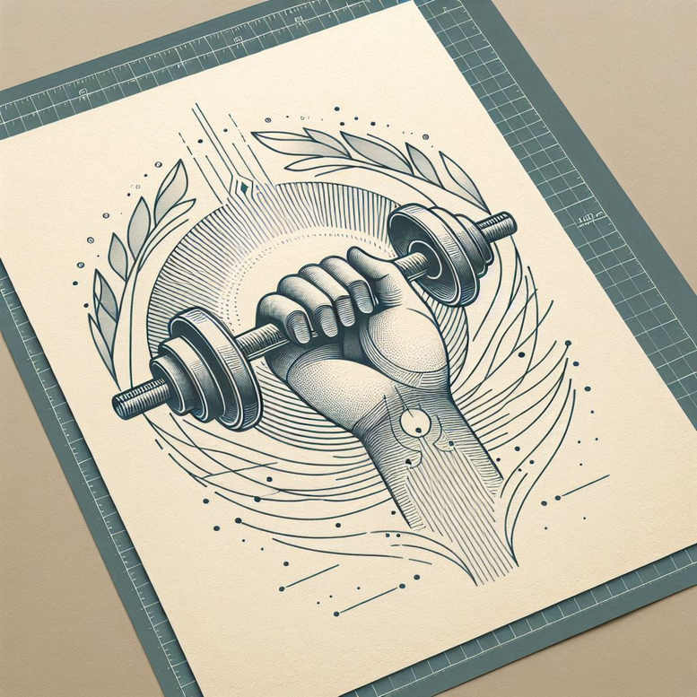 recreational-sport – tattoo design ideas free ai generated – neotraditional-bold-texture – for-lower-thigh – Gallery: sport-inkby-ai