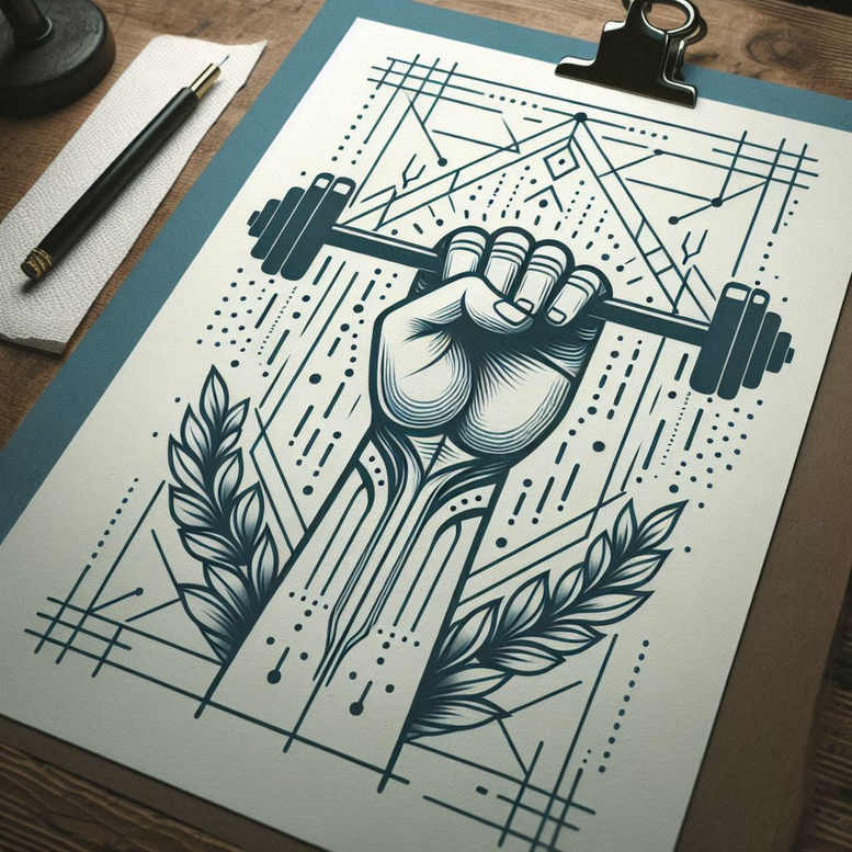 speed – tattoo design ideas free ai generated – neotraditional-layered-fill – for-upper-arm – Gallery: sport-inkby-ai