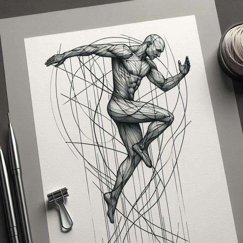 sport-and-health – tattoo design ideas free ai generated – realism-high-contrast – for-shoulder – Gallery: sport-inkby-ai