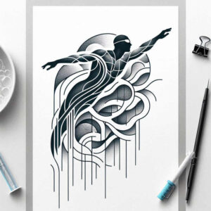 sport-and-passion – tattoo design ideas free ai generated – neotraditional-rich-shading – for-back-shoulder – Gallery: sport-inkby-ai