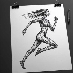 strength-training – tattoo design ideas free ai generated – realism-dynamic-shadows – for-back-of-neck – Gallery: sport-inkby-ai