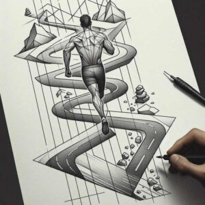 sport tattoo design ideas miniature extreme form for neck