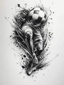 sport tattoo design ideas essential lines extreme form for side