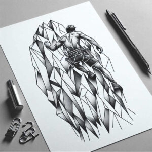 sport tattoo design ideas quiet art fast trajectory courage and power