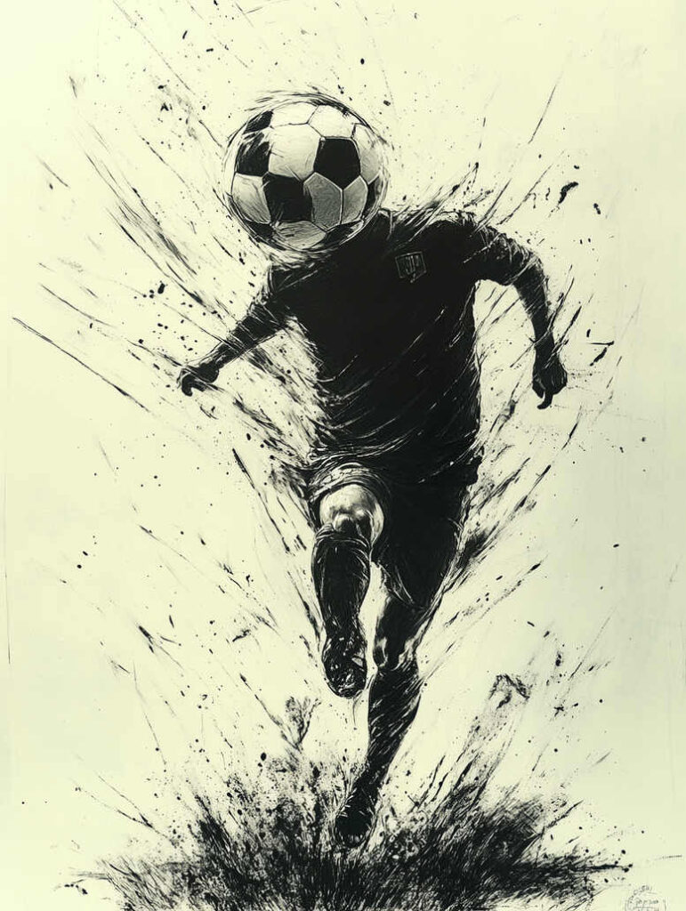 sport tattoo design ideas no excess muscle focus for knee