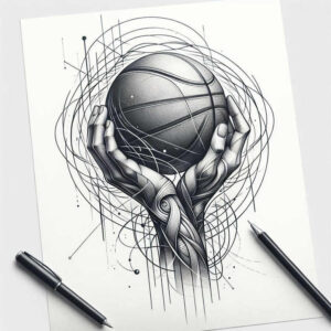 sport tattoo design ideas slender power for side torso