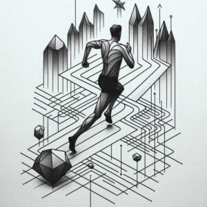 sport tattoo design ideas refined rush moment for collarbone