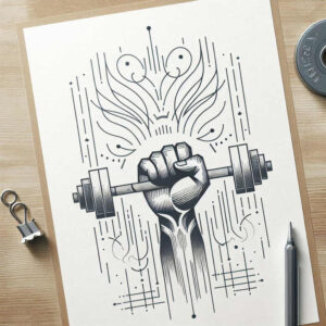 sport tattoo design ideas empty space speed lines for forearm
