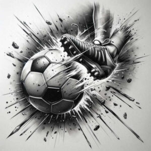 sport tattoo design ideas silent stamina symbol for side