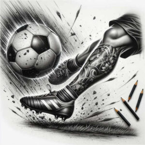 sport tattoo design ideas quiet team spirit stands for endurance