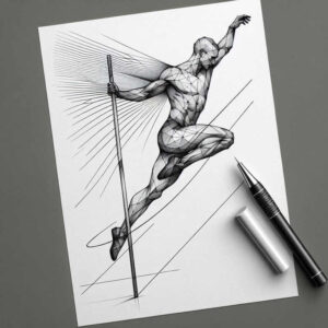 team-sports – tattoo design ideas free ai generated – neotraditional-vivid-detail – for-lower-thigh – Gallery: sport-inkby-ai