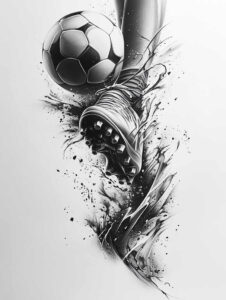 technique – tattoo design ideas free ai generated – realism-balanced-light – for-heel – Gallery: sport-inkby-ai