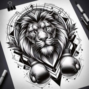 training – tattoo design ideas free ai generated – realism-photo-realistic – for-chest – Gallery: sport-inkby-ai