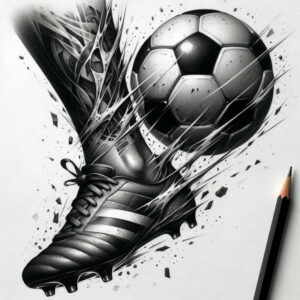 warm-up – tattoo design ideas free ai generated – realism-crisp-detail – for-chest – Gallery: sport-inkby-ai