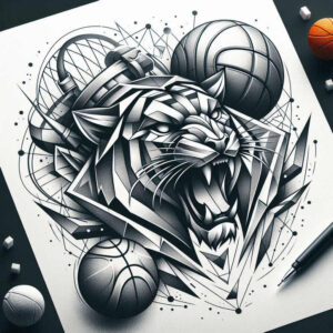 warm-up – tattoo design ideas free ai generated – realism-digital-realism – for-abdomen – Gallery: sport-inkby-ai