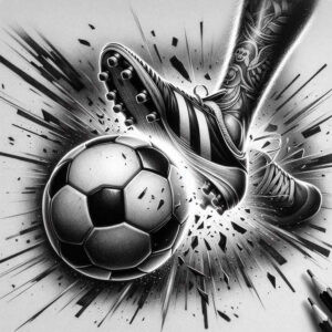 water-sports – tattoo design ideas free ai generated – realism-photorealistic-drawing – for-outer-arm – Gallery: sport-inkby-ai
