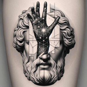 surrealistic-characters tattoo design ideas Realism emotional realism dream dweller symbolising courage